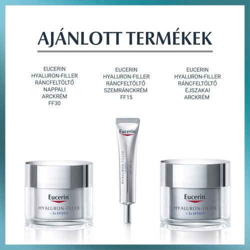 Eucerin Hyaluron-Filler ráncfeltöltő, hidratáló arcápoló koncentrátum (30ml)