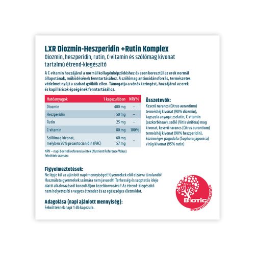 LXR Diozmin-Heszperidin Komplex 60x
