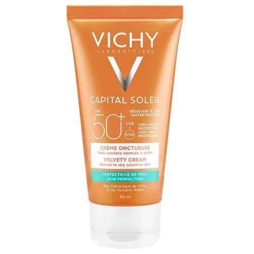 Vichy Capital Soleil Bársonyos napvédő krém arcra SPF 50+ (50ml)