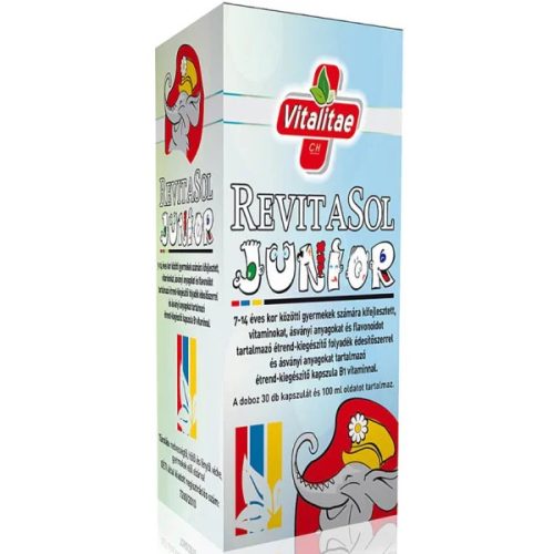 RevitaSol Junior (30db és 100 ml folyadék) - Bertha Medical