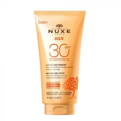 Nuxe Sun Naptej arcra és testre SPF30 (150ml)