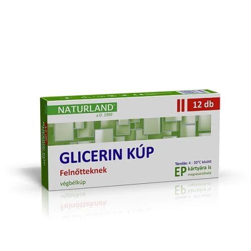 Naturland Glicerin kúp felnőtteknek (12db)