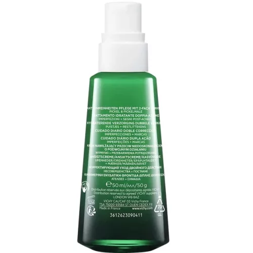 Vichy Normaderm kettős hatású, korrigáló, hidratáló arcápoló aknéa hajlamos bőrre (50ml)