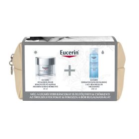   Eucerin Hyaluron-Filler arckrém+arclemosó tavaszi csomag száraz bőrre (50ml+200ml)