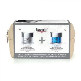   Eucerin Hyaluron-Filler Arckrém tavaszi csomag nappali krém száraz bőrre + éjszakai krém(50ml + 50ml)