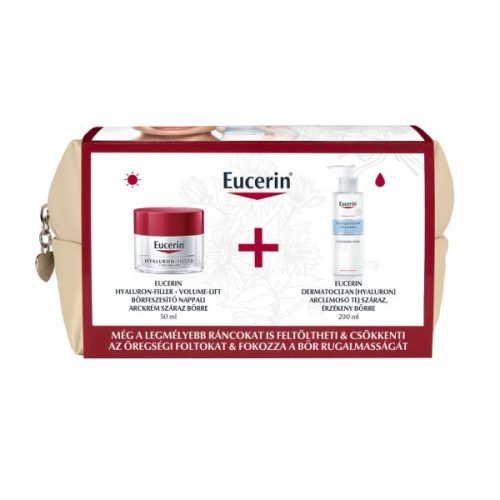 Eucerin Hyaluron-Filler+Volume Lift tavaszi csomag száraz bőrre (50ml+200ml)