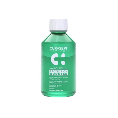 Curasept Daycare Protection Booster szájvíz – herbal invasion (250 ml)
