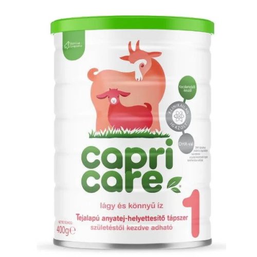 Capricare 1 anyatej-helyettesítő kecsketej alapú tápszer (400g)