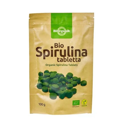Bio Spirulina alga tabletta (100 g)