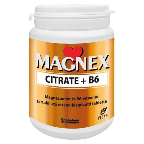 Magnex Citrate + B6-vitamin tabletta (150 db)