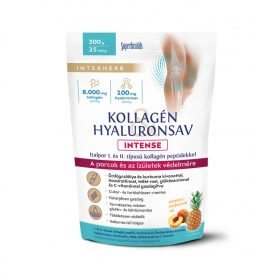   Interherb Kollagén & Hyaluronsav INTENSE italpor ananász-őszibarack ízű (300g)