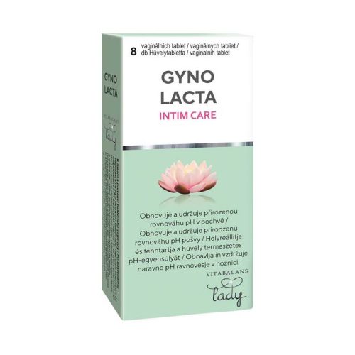 Gyno Lacta Intim Care hüvelytabletta (8db)