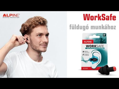 Alpine WorkSafe zajvédő füldugók (1pár)