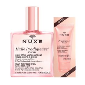   Huile Prodigieuse Floral Száraz olaj + tusfürdő gél (100ml + 30ml)