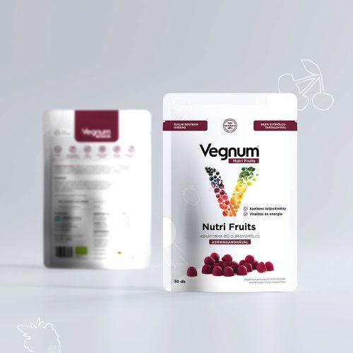 Vegnum Nutri Fruits Vas feketeribizli ízű gumigyümölcs (30db)