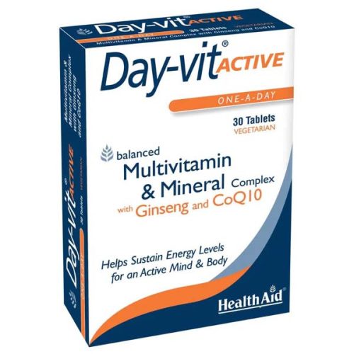 Day-Vit Active tabletta (30 db) - HEALTHAID