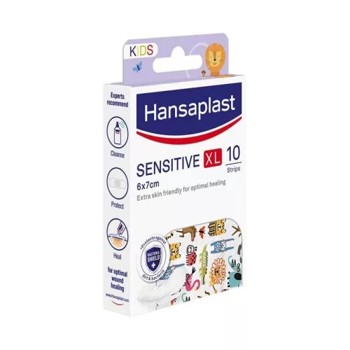 Hansaplast Sensitive Kids XL sebtapasz (10db)