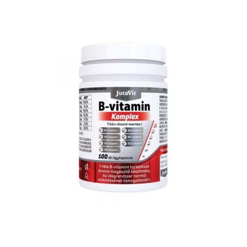 JutaVit B-vitamin Komplex lágyzselatin kapszula (100db)