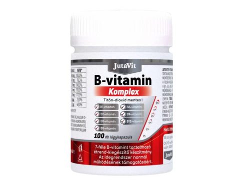 JutaVit B-vitamin Komplex lágyzselatin kapszula (100db)