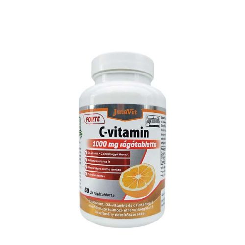 JutaVit C-vitamin 1000 mg Forte narancsos rágótabletta (60db)