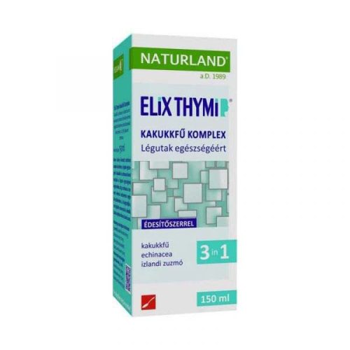 Naturland Elix Thymi Kakukkfű Komplex Légutak egészségéért (150ml)
