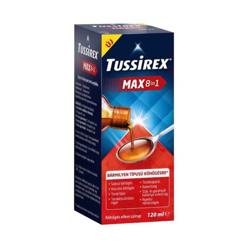 Tussirex MAX 8in1 szirup (120ml)