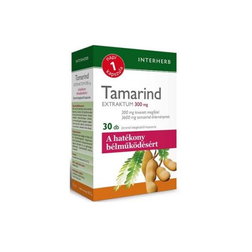INTERHERB NAPI1 Tamarind Extraktum kapszula 300 mg (30db)