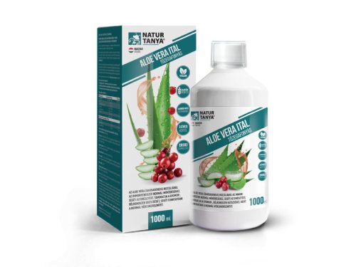 Natur Tanya S. 100%-os Aloe vera ital tőzegáfonyával és erdei gyümölccsel (1000ml)