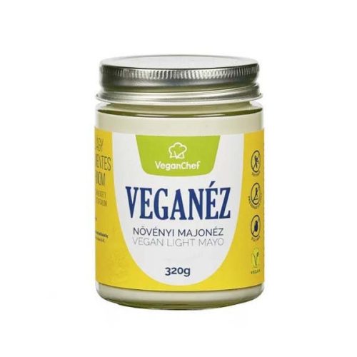 Veganchef veganéz light üveges majonéz (320g)