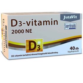 JutaVit D3-vitamin 2000NE lágyzselatin kapszula (40db)
