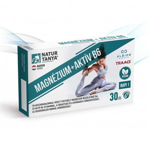 Natur Tanya Vegán MAGNÉZIUM + AKTÍV B6 (30db)