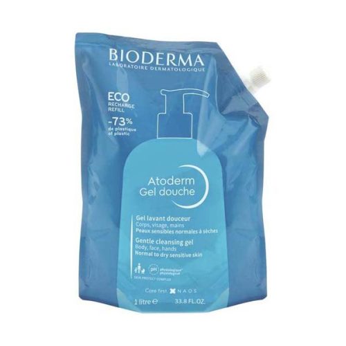 BIODERMA Atoderm tusfürdő öko-utántöltő (1000ml)