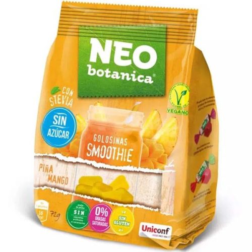 Neo Botanica ananász-mangó ízű gumicukorka (72g)