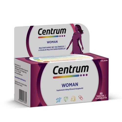 CENTRUM Woman multivitamin filmtabletta (90db)