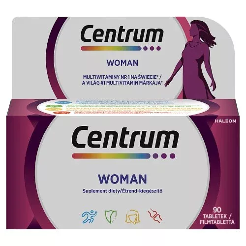 CENTRUM Woman multivitamin filmtabletta (90db)