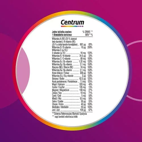 CENTRUM Woman multivitamin filmtabletta (90db)