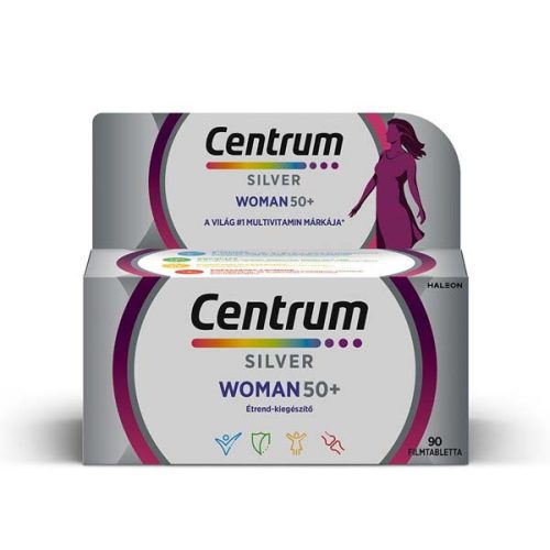 Centrum Silver Woman 50+ multivitamin filmtabletta (90db)
