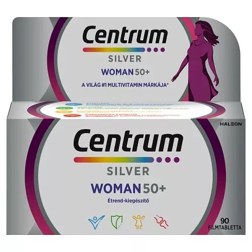 Centrum Silver Woman 50+ multivitamin filmtabletta (90db)