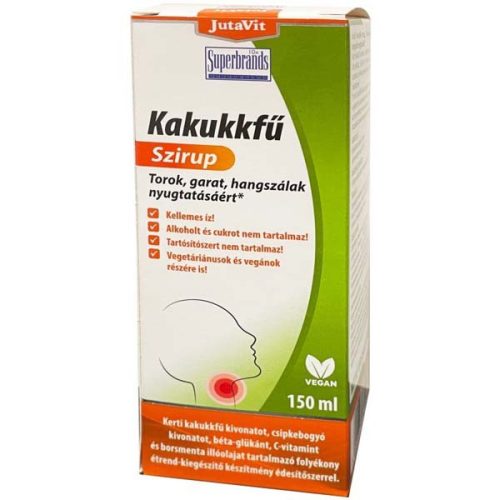 JutaVit Kakukkfű szirup cukormentes (150ml)