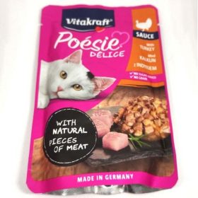   Vitakraft Junior Poésie Déli Sauce nedvestáp (pulyka) kölyök macskák részére (85g)