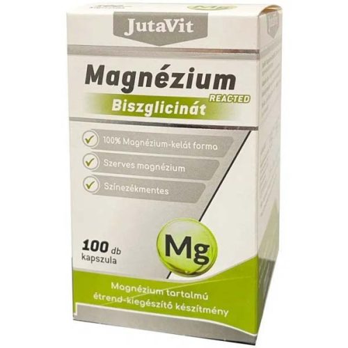 JutaVit Magnézium-biszglicinát kapszula (100db)