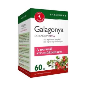Interherb Galagonya Extraktum kapszula (60db)