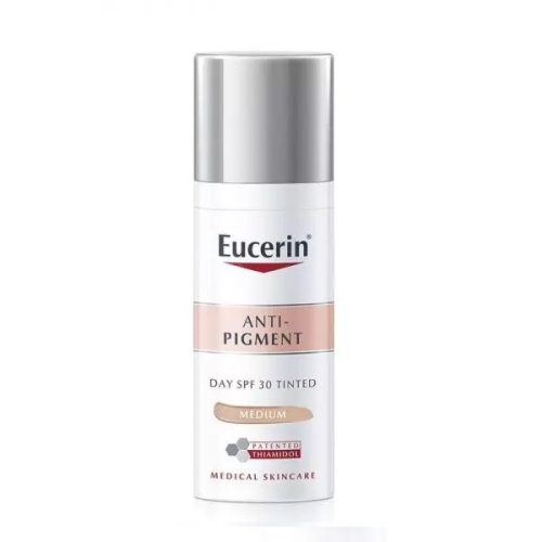 Eucerin Anti-Pigment színezett nappali arckrém medium FF30 (50ml)