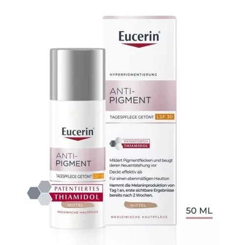 Eucerin Anti-Pigment színezett nappali arckrém medium SPF30 (50ml)