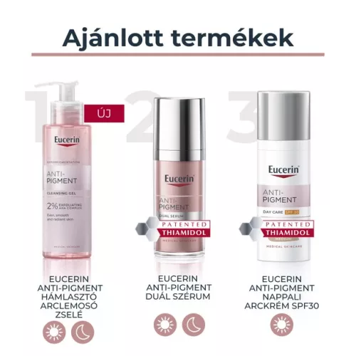 Eucerin Anti-Pigment színezett nappali arckrém medium SPF30 (50ml)