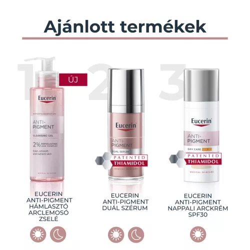 Eucerin Anti-Pigment színezett nappali arckrém light SPF30 (50ml)