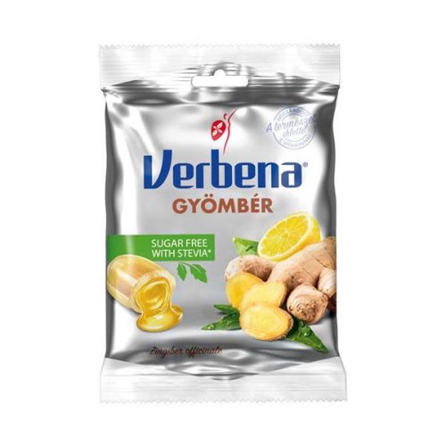 Verbena cukormentes cukorka gyömbérrel (60g)