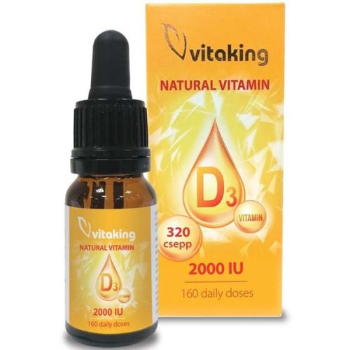 Vitaking D3-vitamin cseppek (10 ml)