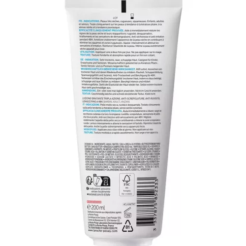 LA ROCHE-POSAY Lipikar 10% UREA testápoló tej (200 ml)