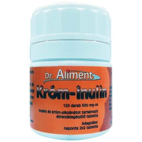Dr. Aliment króm-inulin tabletta (120db)